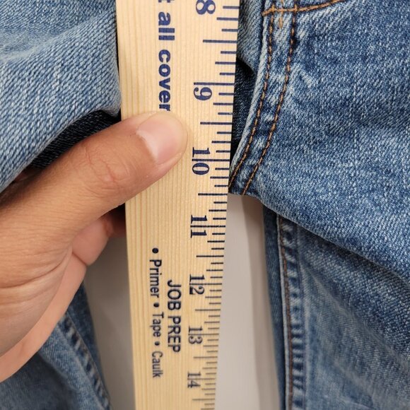 Reformation Women Blue Serena High Waist Skinny Distressed Button Jeans Size 27 - Picture 9 of 14